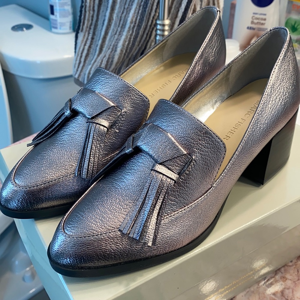 Marc Fisher pewter MFPHYLICIA2 Shoes Size 7 NEW